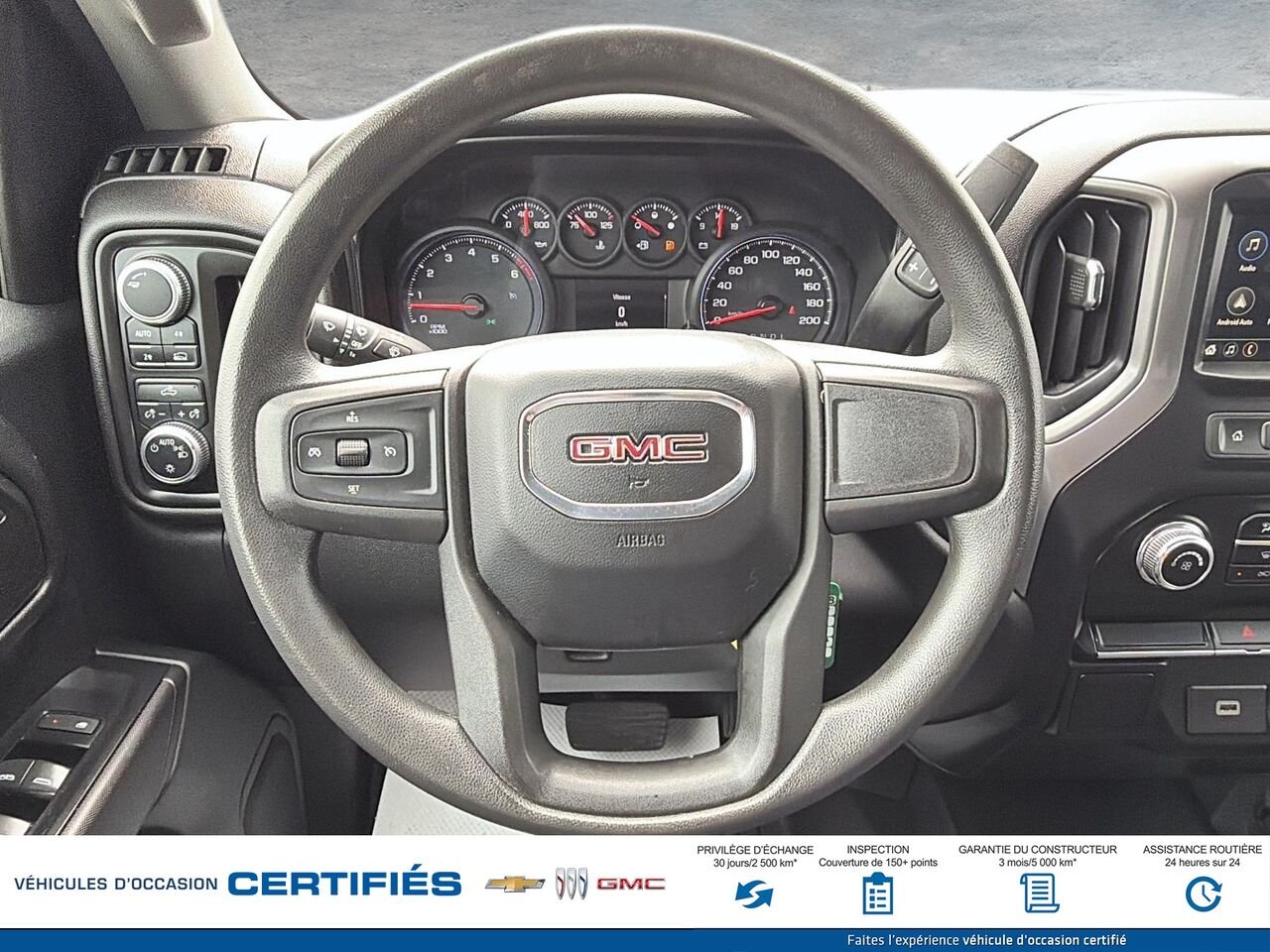 2019 GMC SIERRA 1500 cabine double 4RM 147 po Silver Montmagny - photo #9