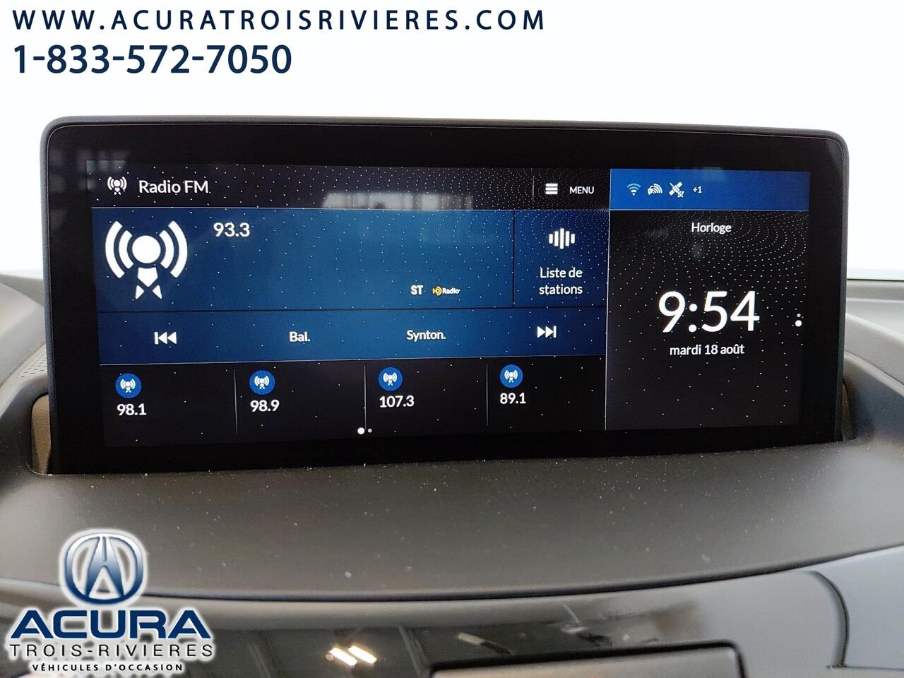 Acura RDX SH-AWD 2022 Noir Trois-Rivières - photo #26