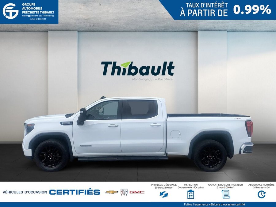 GMC SIERRA Elevation cabine multiplace 4RM 157 po 2024 Blanc