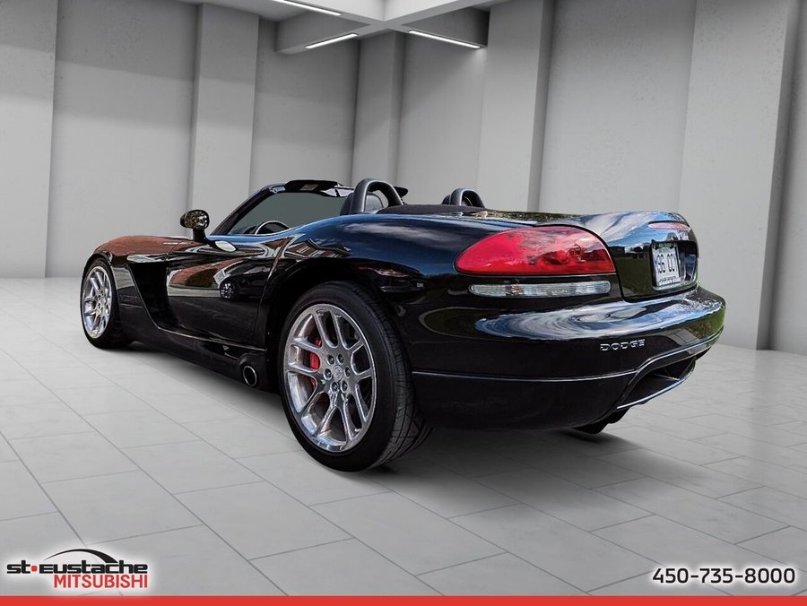 Dodge Viper 2dr Convertible SRT10-MANUELLE 2005 Noir
