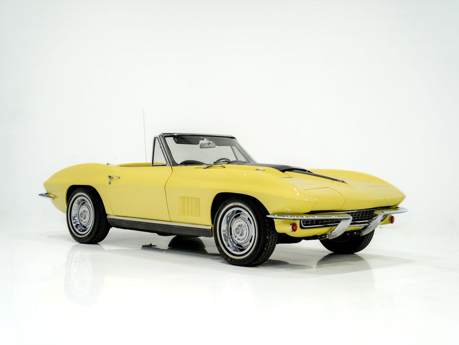 Chevrolet Corvette 1967 1967 Jaune
