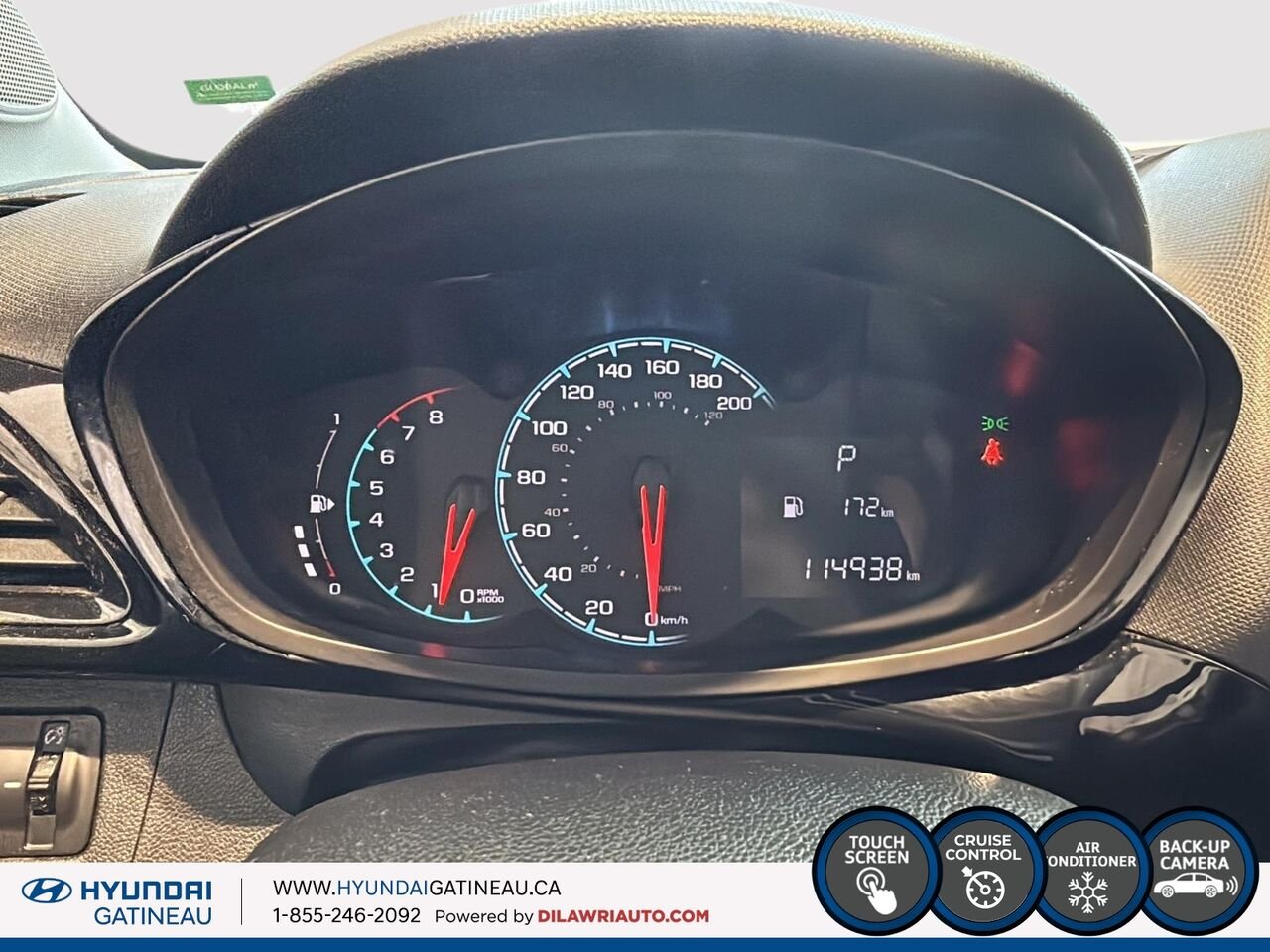 2016 Chevrolet Spark LT à hayon 5 portes transmission à variation continue avec 1LT Ottawa & Gatineau - photo #12