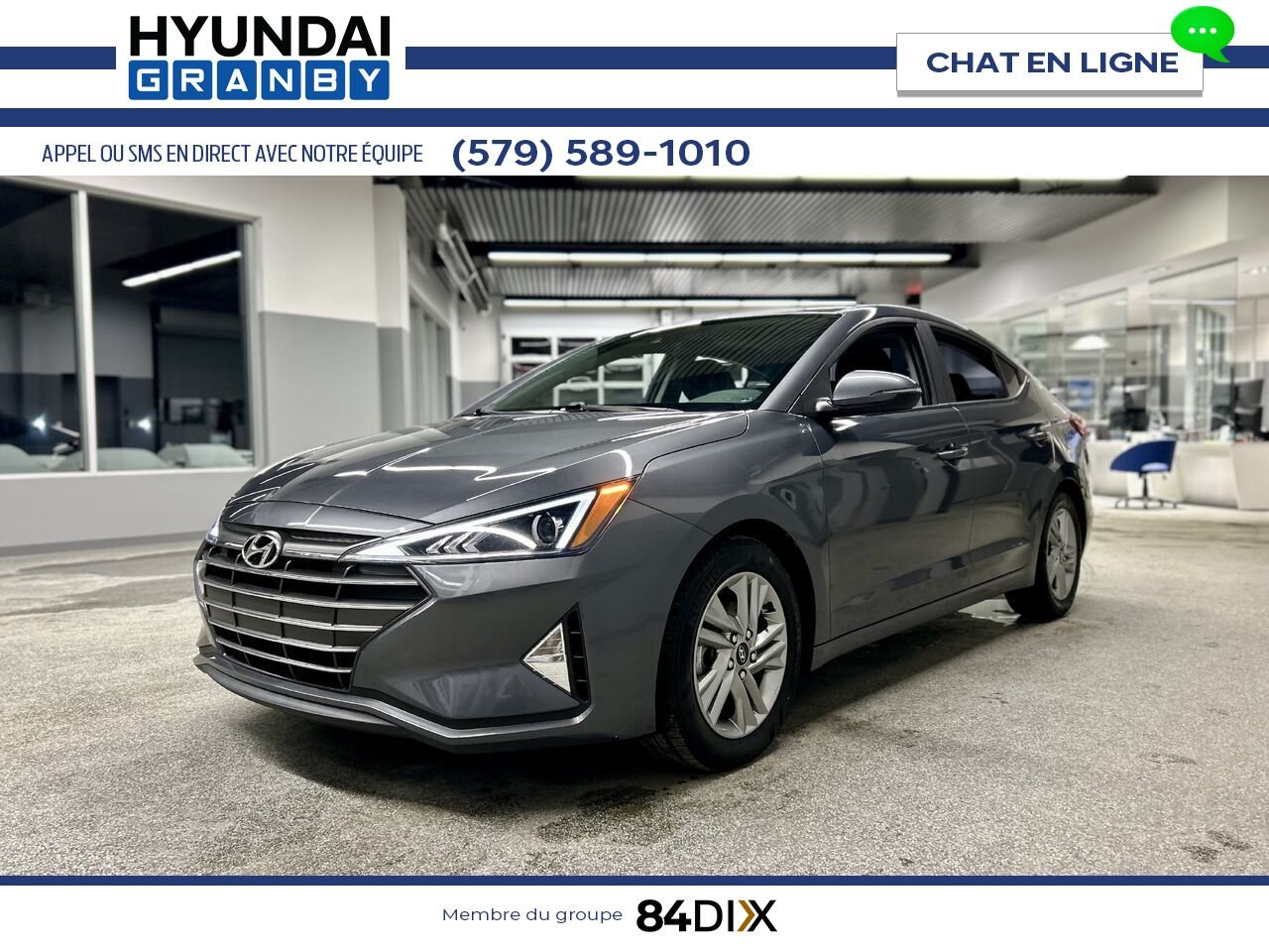 2020 Hyundai Elantra Grey Granby - photo #4