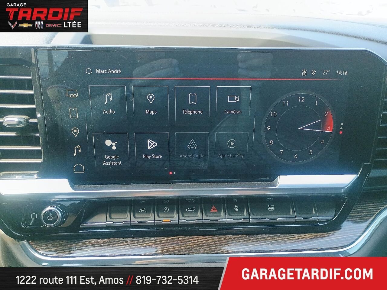 GMC SIERRA 1500 4WD CREW CAB PICKUP 12194A 2024 Blanc Amos - photo #18