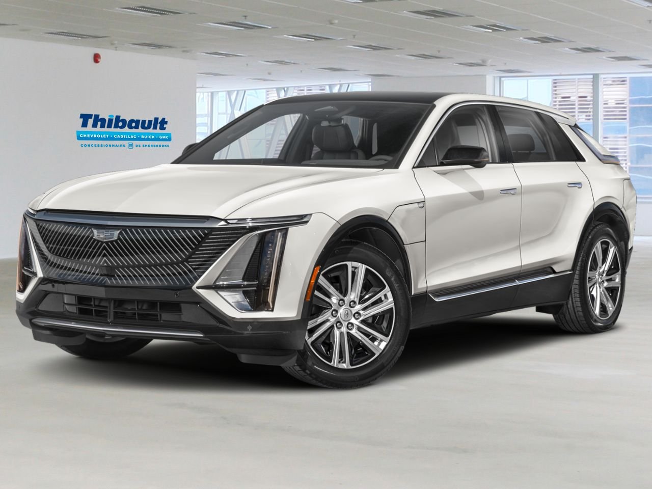 CADILLAC LYRIQ Luxe haut de gamme 4 portes 2027 Blanc éclatant, triple couche Sherbrooke - photo #0