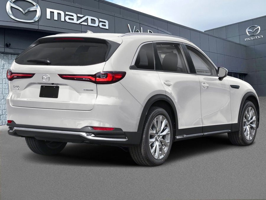 Mazda CX-90 hybride léger GT TI, MHEV 2026 Blanc rhodium métallisé
