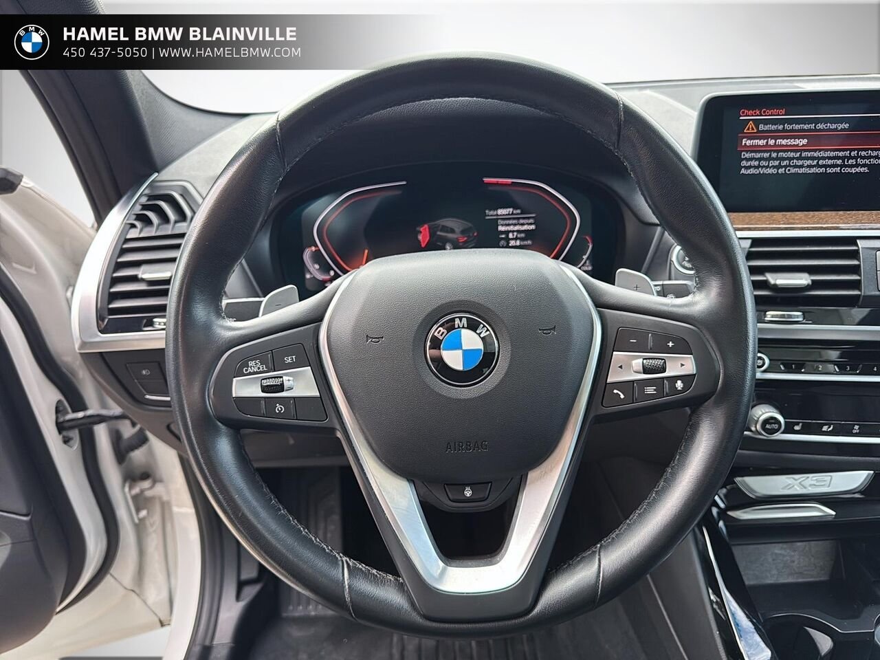 2020 BMW X3 xDrive30i véhicule d'activités sportives White Blainville - photo #10