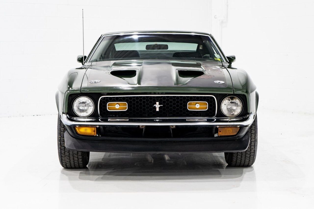 1971 Ford Mustang * PRIX EN USD * Boss 351 Project Car Green Montreal - photo #1