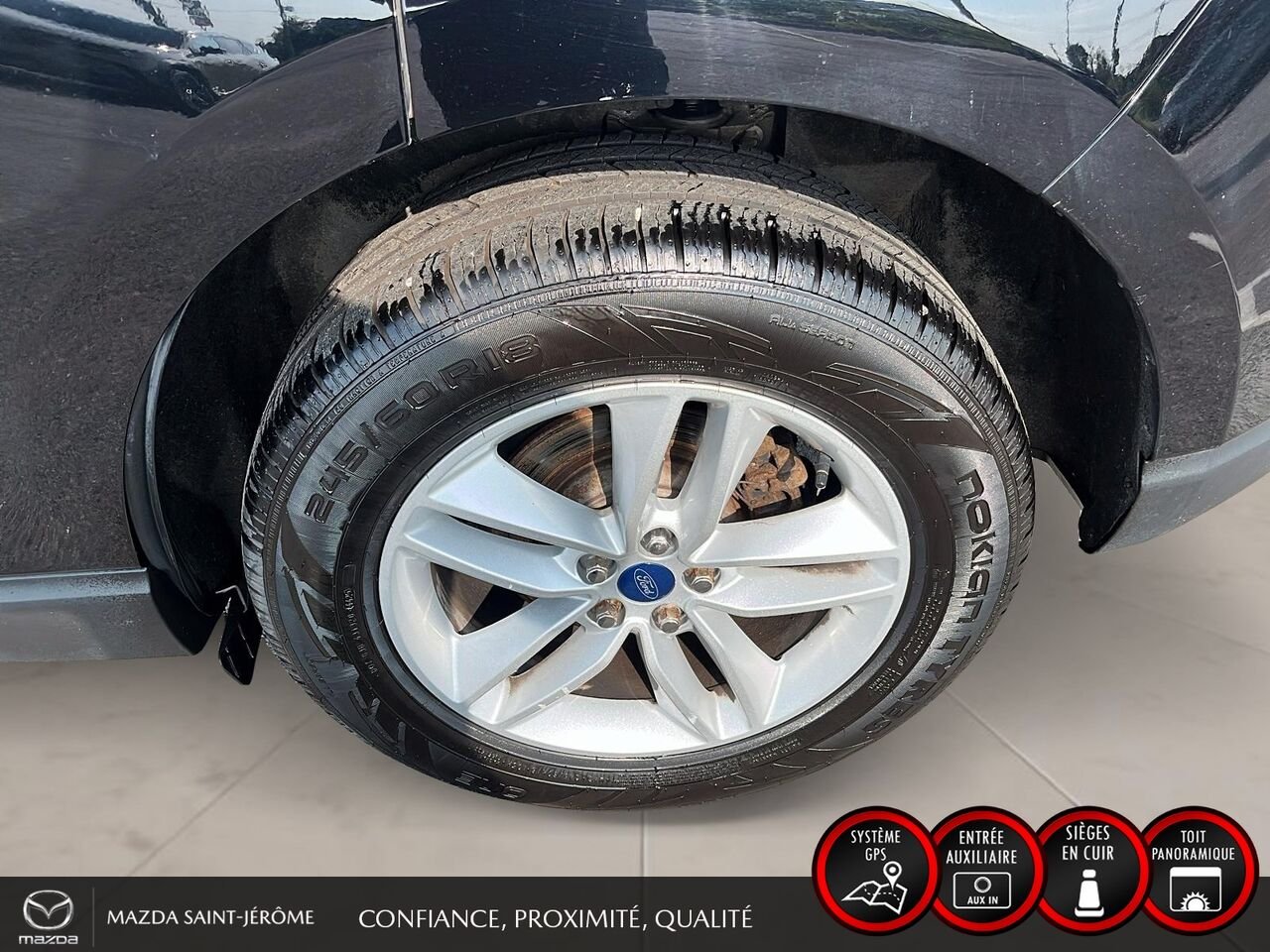 Ford Edge SEL | AWD | TOIT PANORAMIQUE | CUIR | 2018 Noir Saint-Jérôme - photo #11