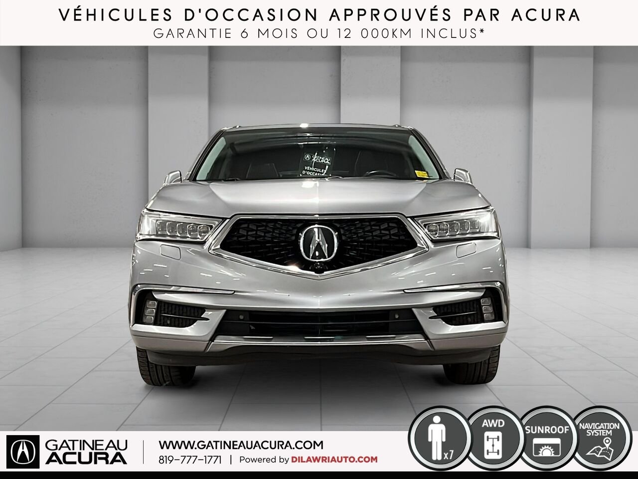 2017 Acura MDX Élite SH-AWD Silver Gatineau - photo #11