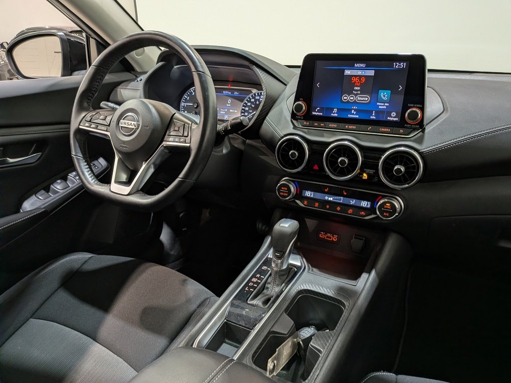 Nissan Sentra SV CVT 2021 Noir Val-David - photo #17