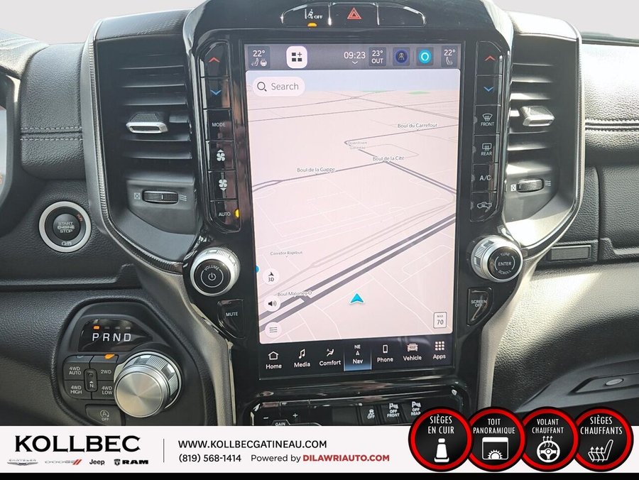 RAM 1500 SPORT *** UN PROPRIO + CLEAN CARFAX *** 2025 Noir