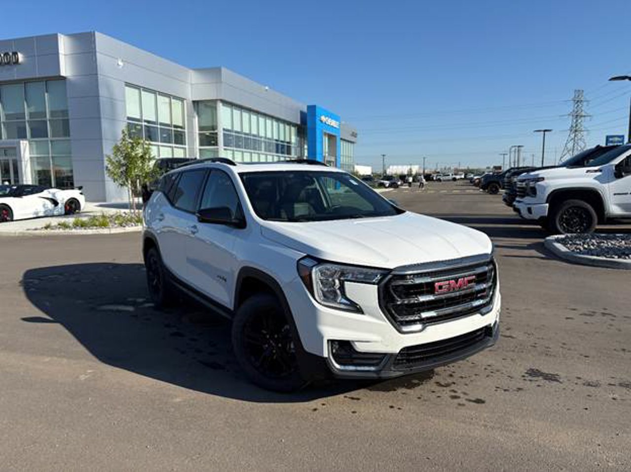 2022 GMC Terrain AWD 4dr AT4 White Sherwood Park - photo #1