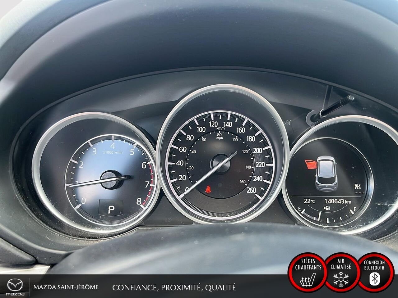 2019 Mazda CX-5 GT Turbo | TOIT OUVRANT | CUIR | AWD | Blue Saint-Jérôme - photo #16