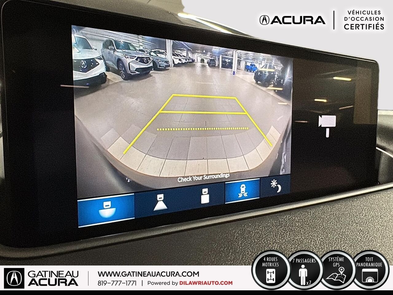 2024 Acura MDX Tech SH-AWD Black Gatineau - photo #5