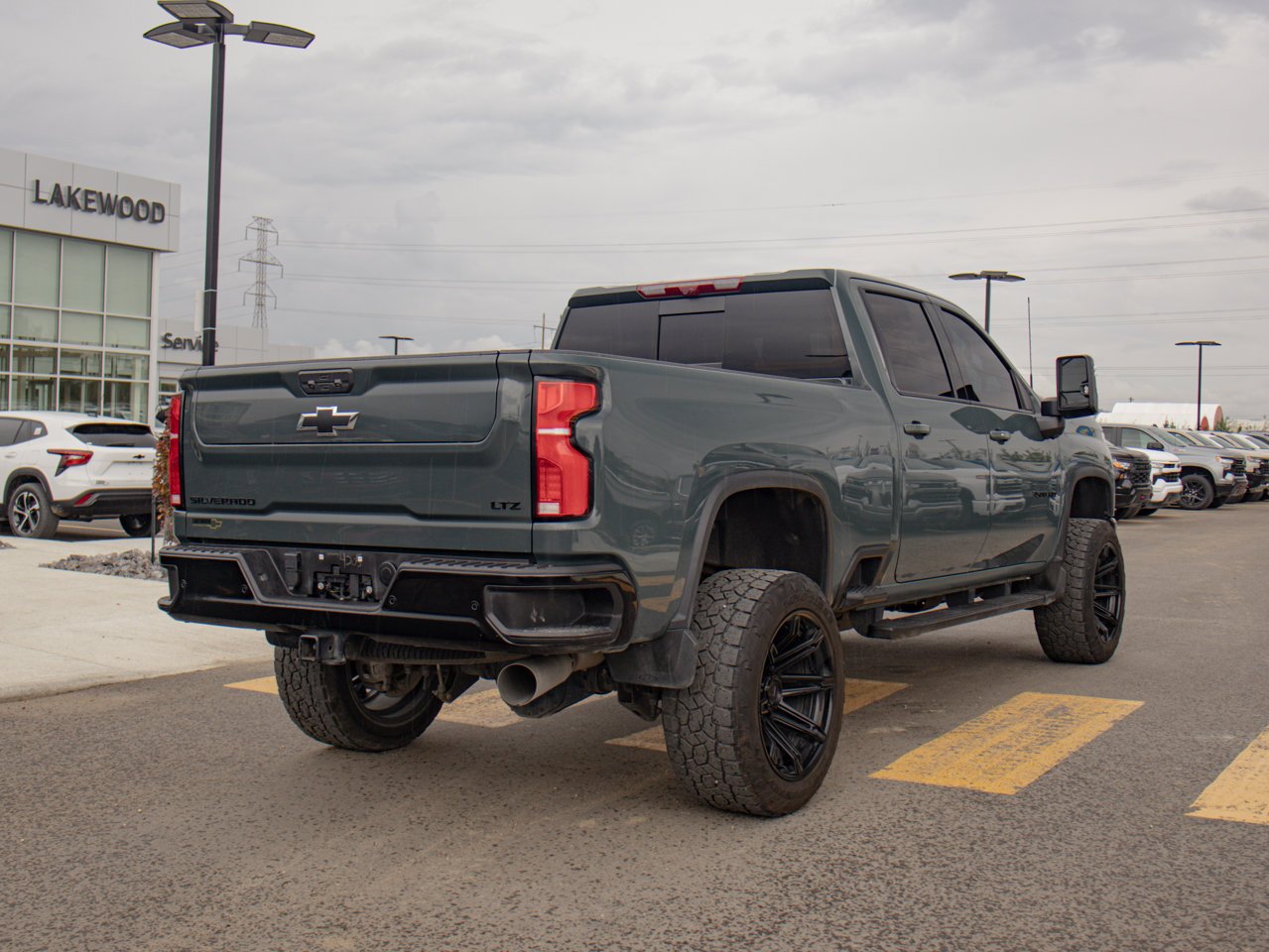 2025 Chevrolet Silverado 3500HD 4WD Crew Cab 159 LTZ Grey Sherwood Park - photo #9