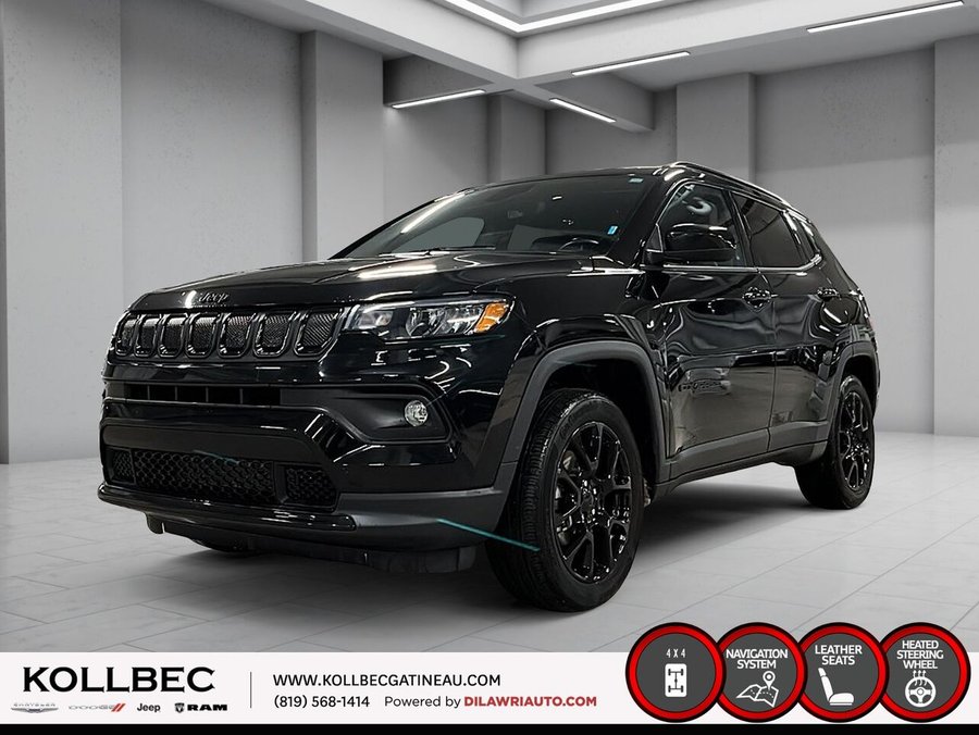 Jeep Compass 2022 2022 Couche nacrée cristal noir étincelant