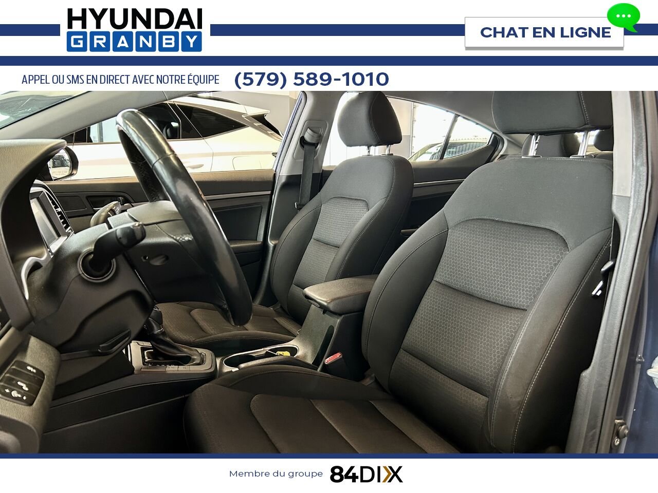 Hyundai Elantra 2018 Bleu Granby - photo #9
