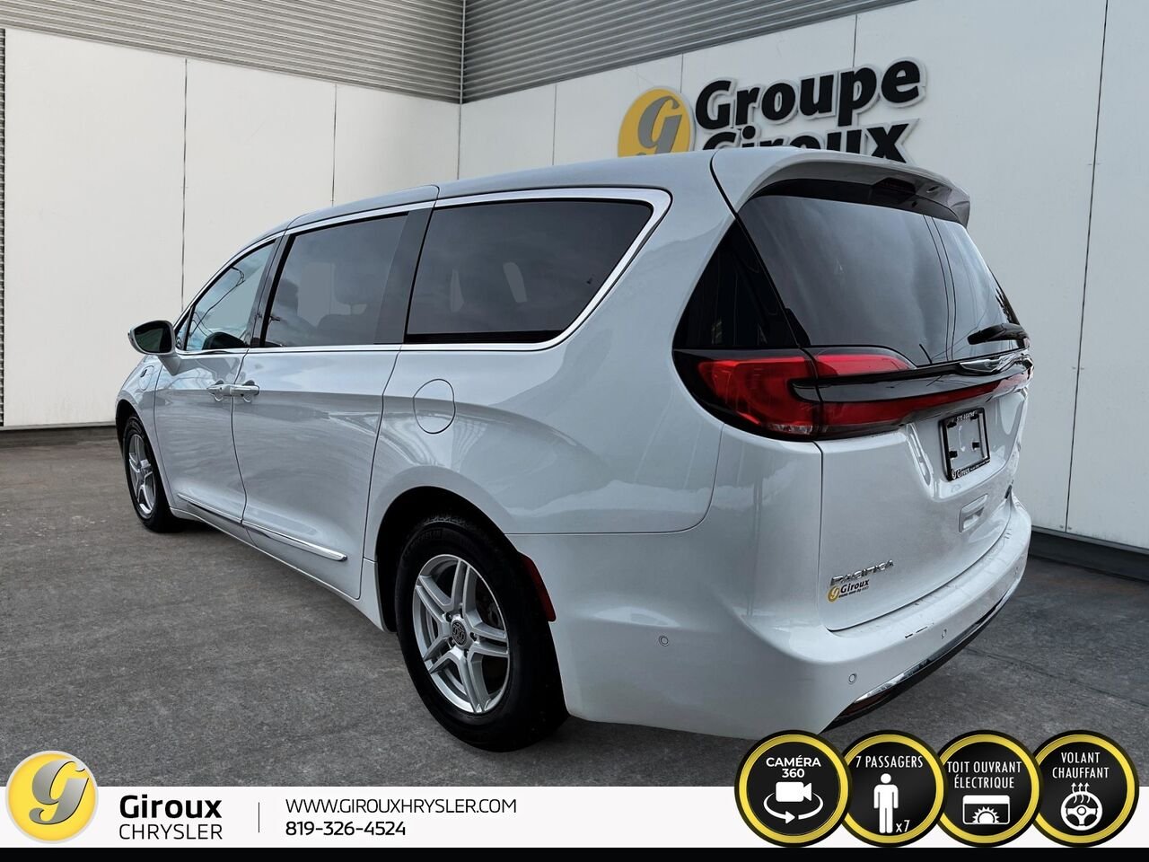 Chrysler Pacifica Hybrid 2022 Blanc Sainte-Agathe-des-Monts - photo #7