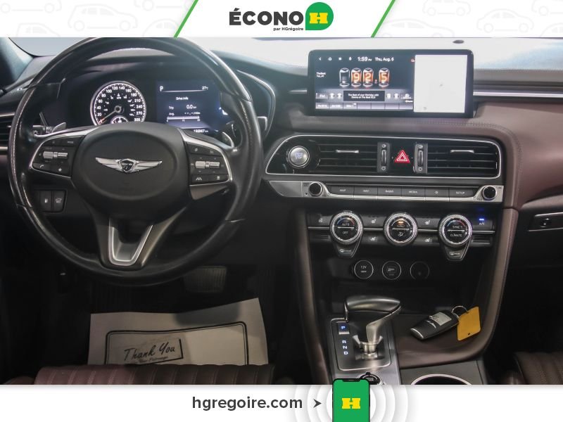 2022 Genesis G70 White Laval - photo #22