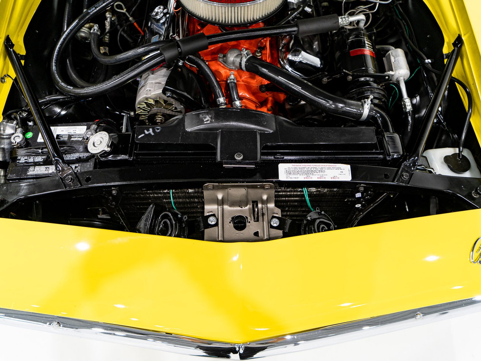 1969 Chevrolet Camaro SS **PRIX EN USD** With factory A/C Yellow Montreal - photo #48