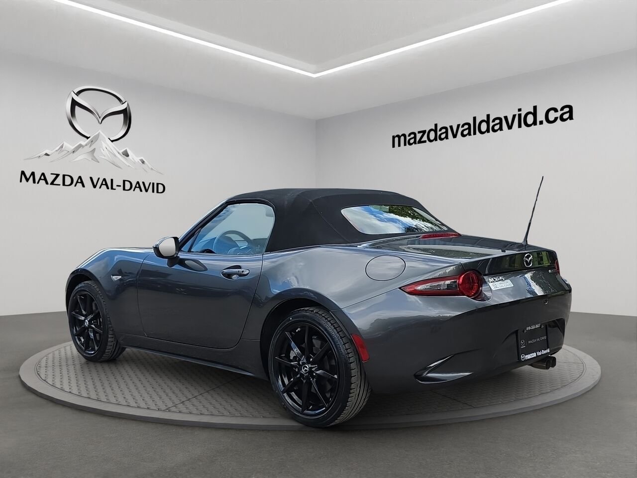 2020 Mazda MX-5 GS BA, navigation, caméra de recul, détecteur d'angles morts Grey Val-David - photo #16
