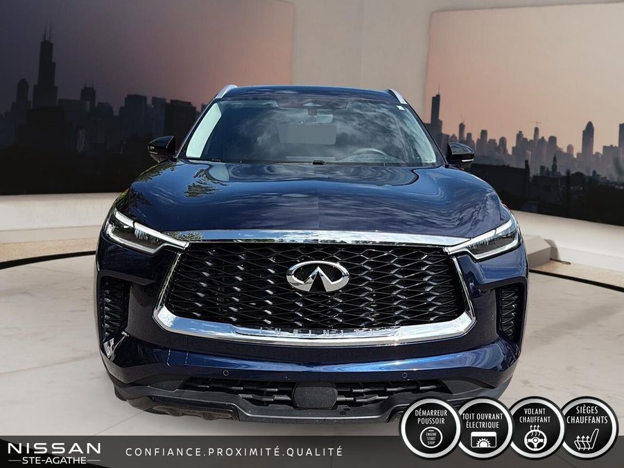 INFINITI QX60 LUXE|TOIT| CUIR| CARPLAY 2024 Bleu