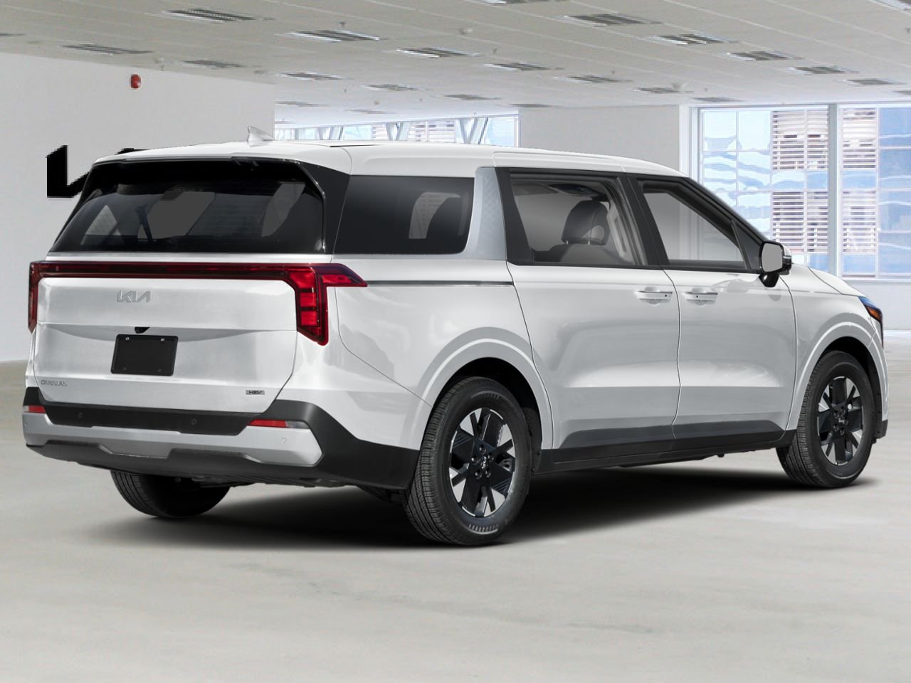 KIA Carnival hybride 2027 Blanc neige nacré Gatineau - photo #1
