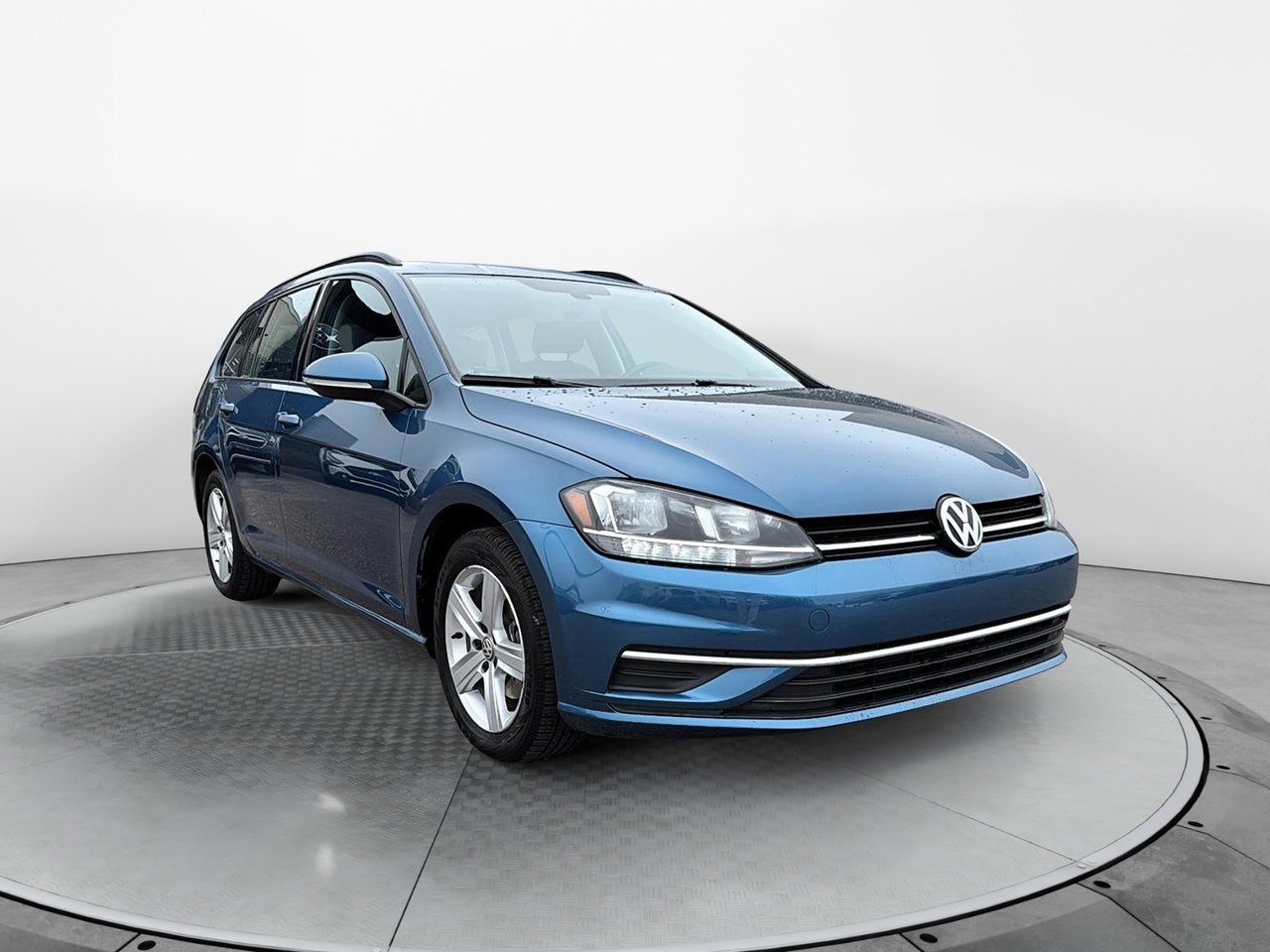 Volkswagen Golf SportWagen NIV 3VW117AU3KM517964 2019 Bleu Chicoutimi - photo #1