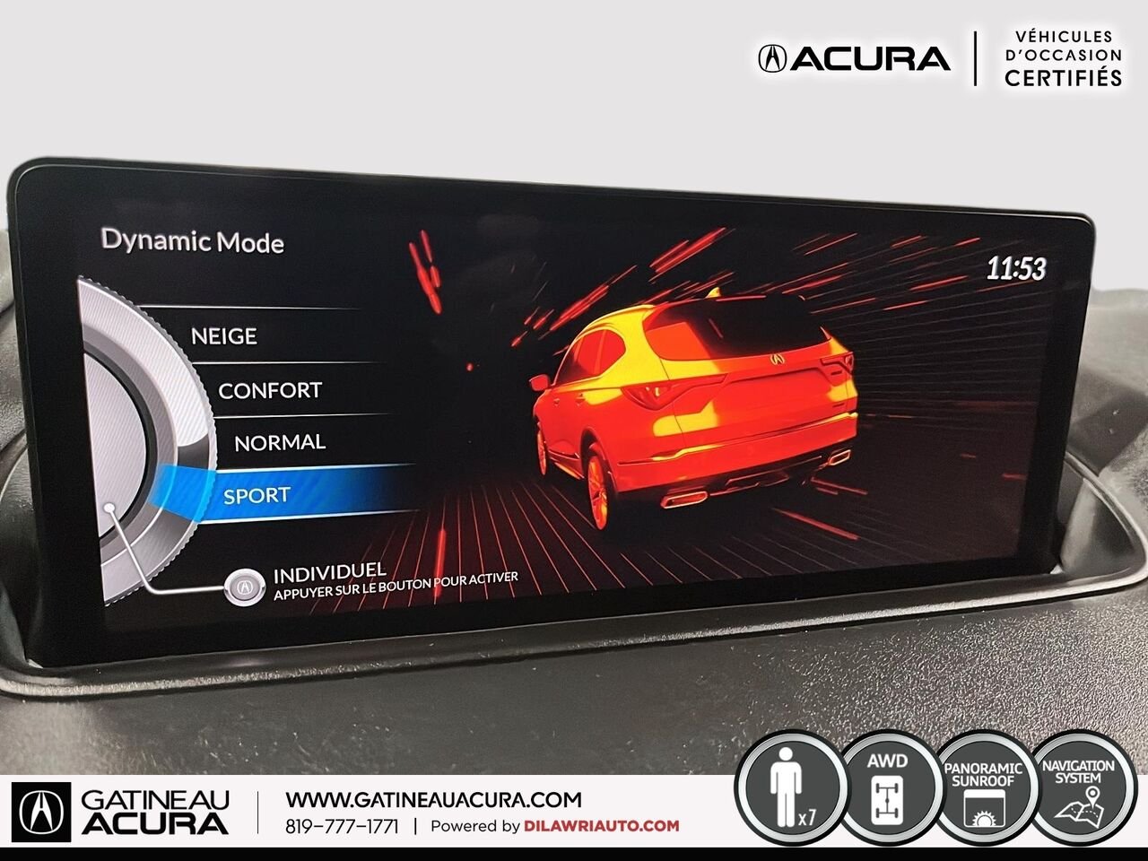 Acura MDX A-Spec SH-AWD 2023 Gris Ottawa & Gatineau - photo #30