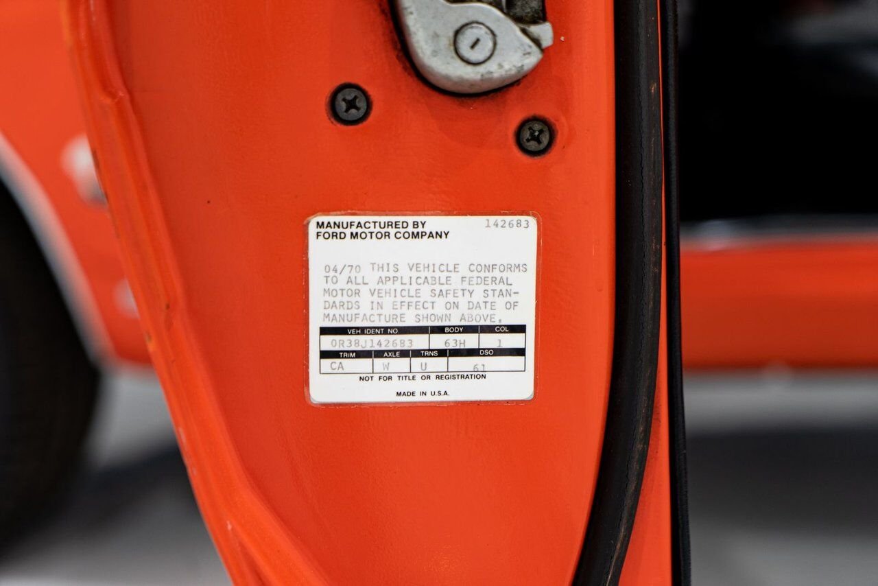 1970 Ford Torino Super Cobra Jet Matching# 429cu.in. DragPack **PRIX EN USD** Orange Montreal - photo #78
