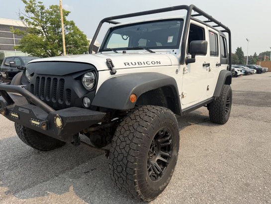 2016 JEEP WRANGLER UNLIMTED RUBICON 2016 White