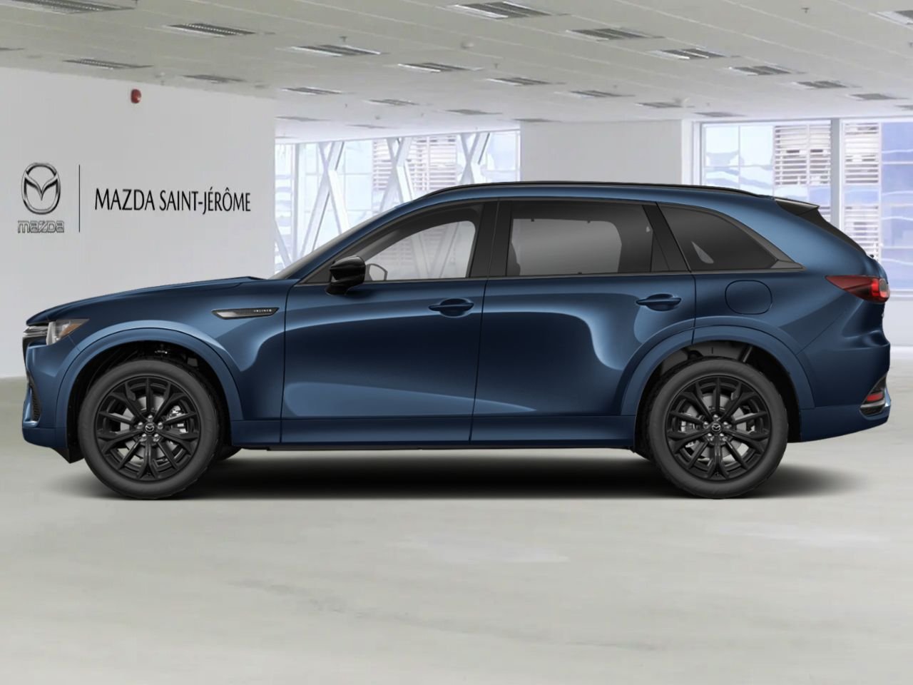 MAZDA CX-70 hybride léger GT TI 2026 Bleu cristal foncé mica Saint-Jérôme - photo #1