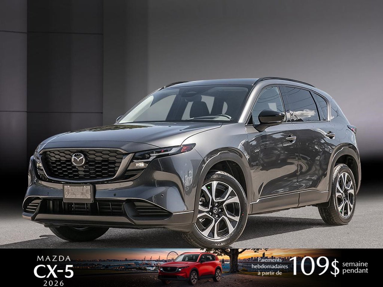 2026 Mazda CX-5 JM3KMBHA8T0191720 Machine Grey Metallic Mirabel - photo #0
