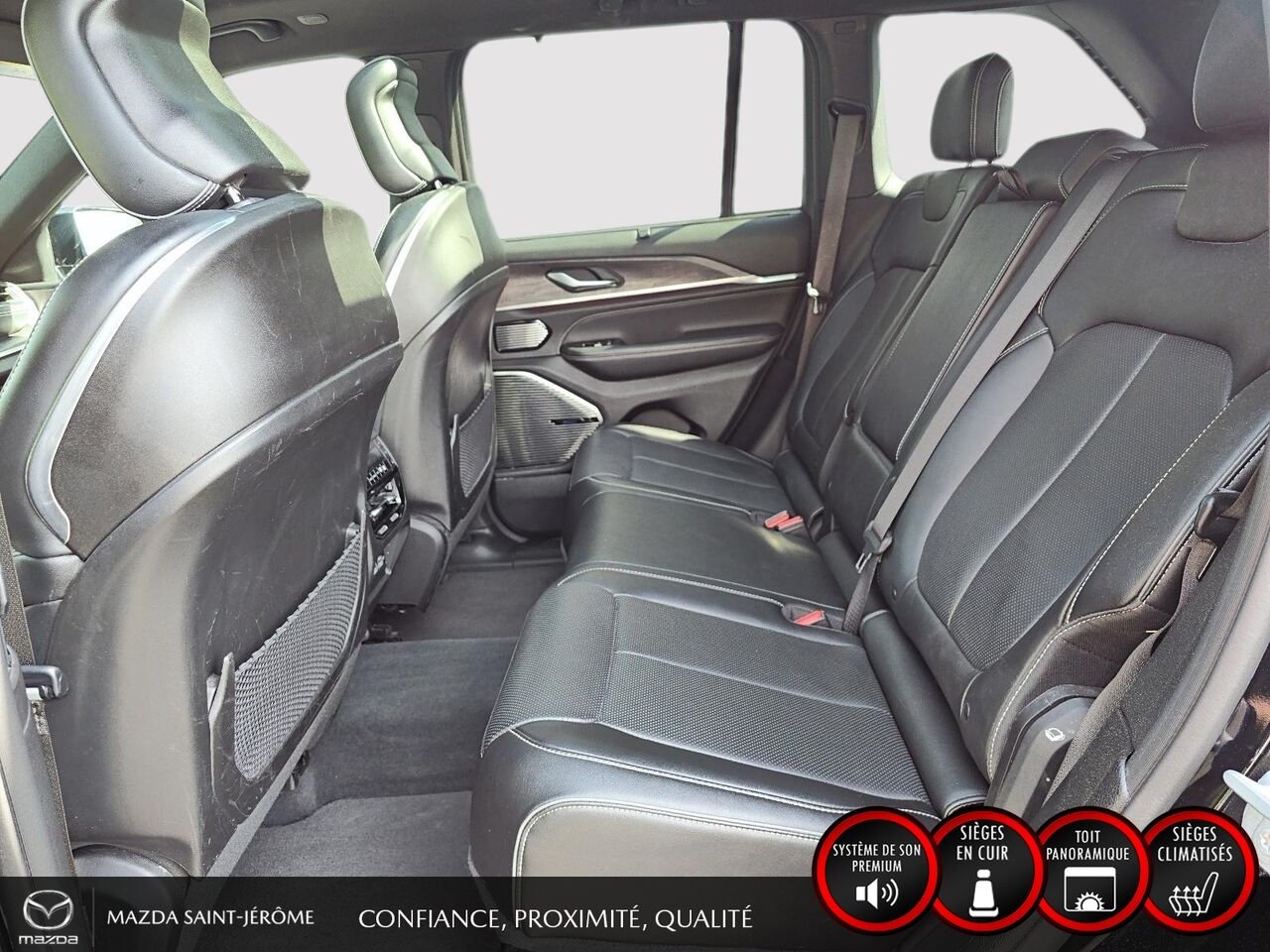2023 Jeep Grand Cherokee Overland | TOIT PANORAMIQUE | AUDIO MCINTOSH | Black Saint-Jérôme - photo #21