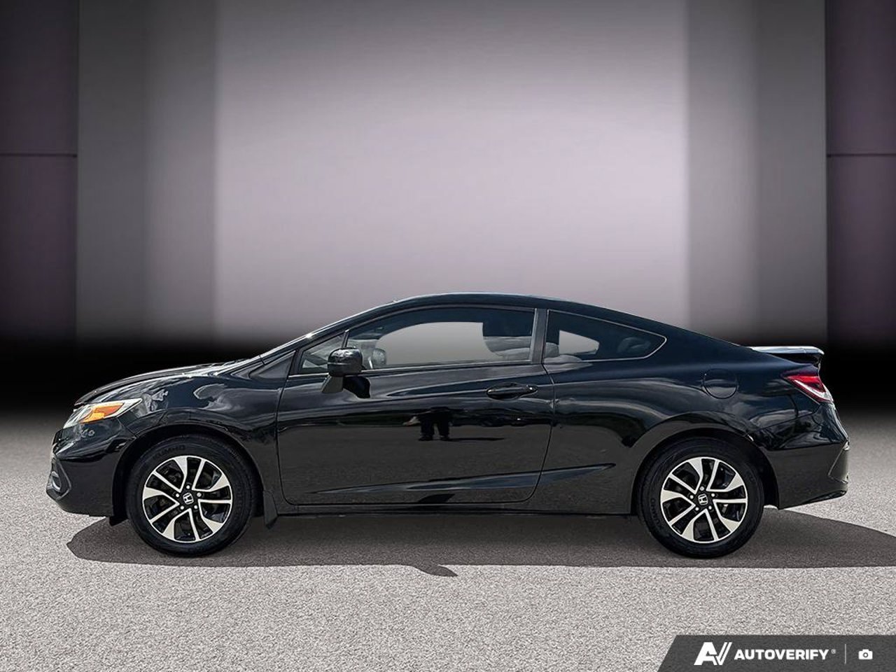 2015 Honda Civic Coupe 2HGFG3A58FH001954 Black Mirabel - photo #1