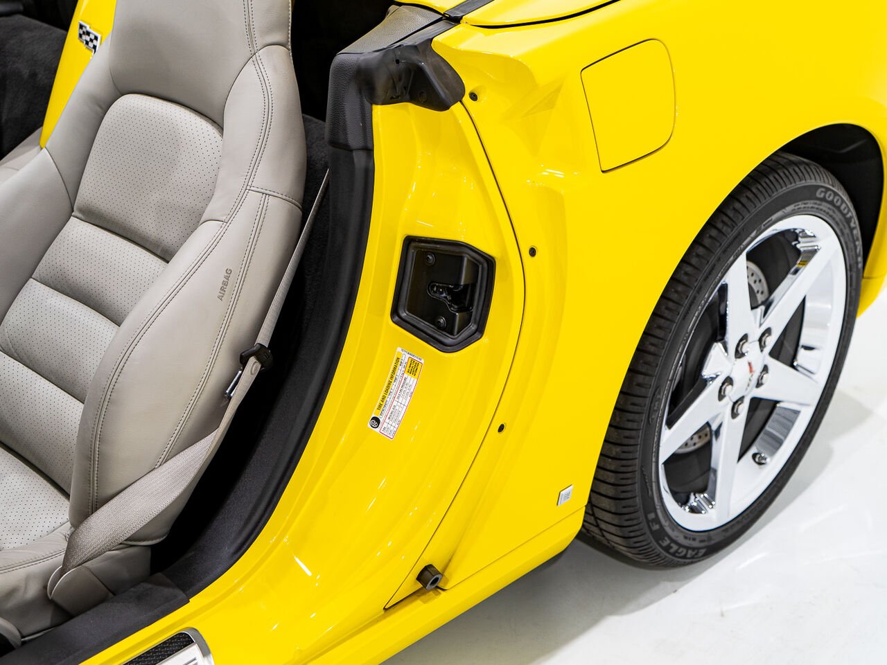2008 Chevrolet Corvette With only 900km (563mi) From new with window sticker Yellow Kirkland - photo #48