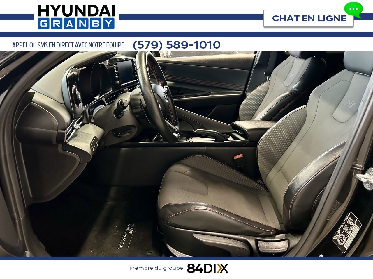 Hyundai Elantra 2021 Noir Granby - photo #11