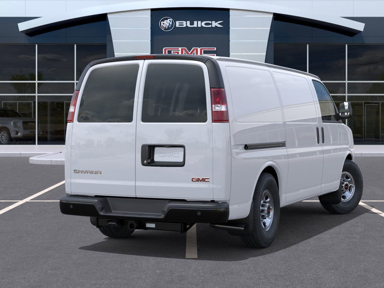 GMC Fourgonnette Savana utilitaire Traction arrière 2500 135 po 2025 Blanc sommet Ottawa & Gatineau - photo #3