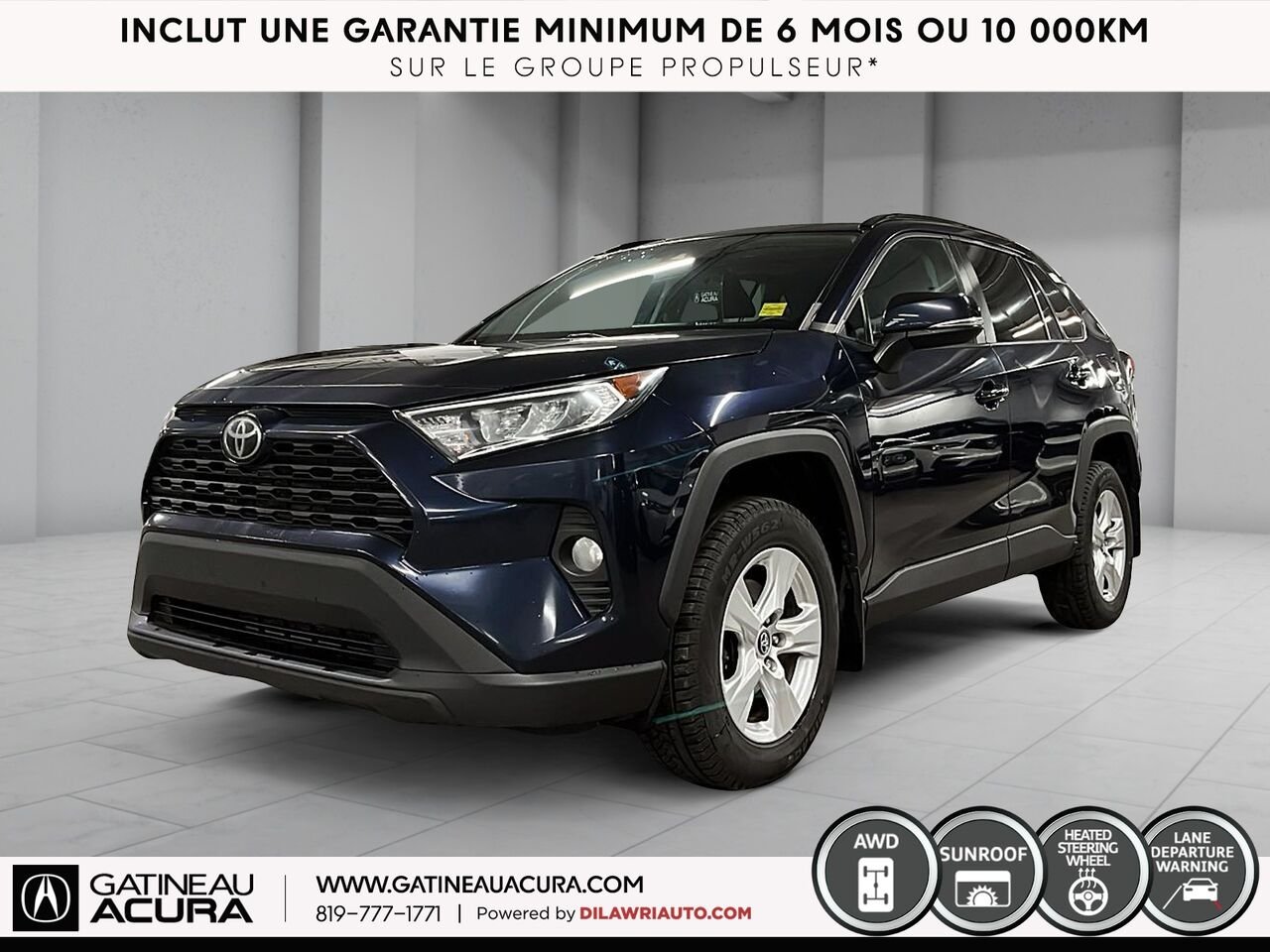 2020 Toyota RAV4 XLE AWD Blue Ottawa & Gatineau - photo #0