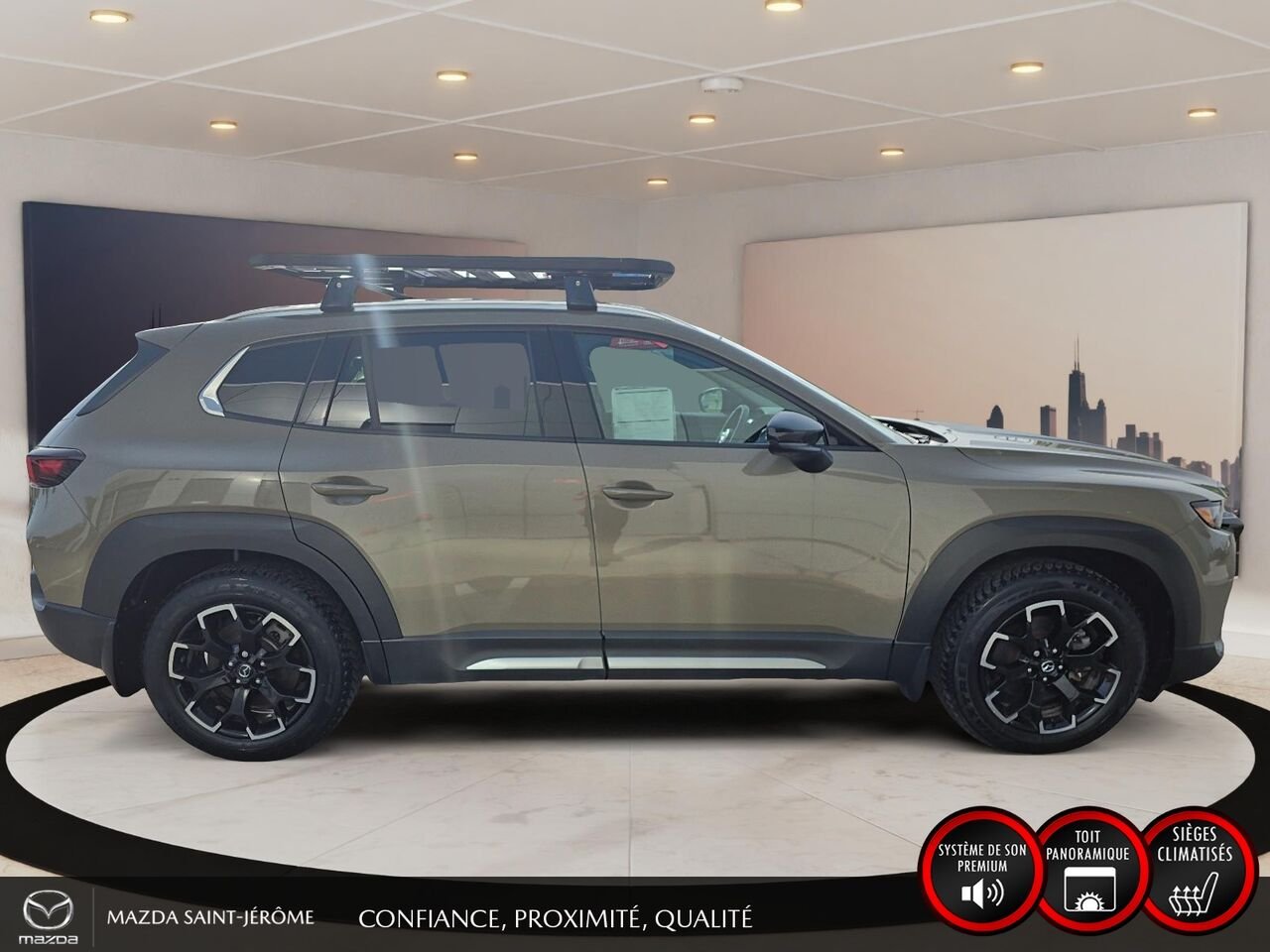 Mazda CX-50 Édition Meridian | TOIT PANORAMIQUE | CUIR | AWD | 2024 Beige Saint-Jérôme - photo #4