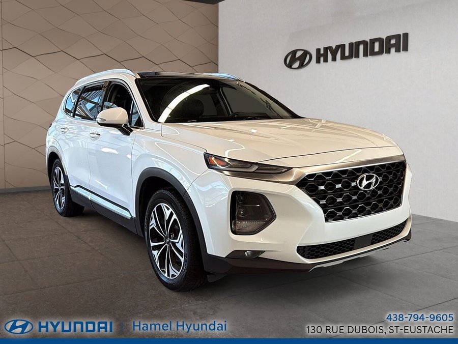 2019 Hyundai Santa Fe 2019 White