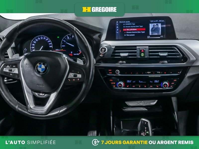 BMW X3 2021 Noir Laval - photo #17