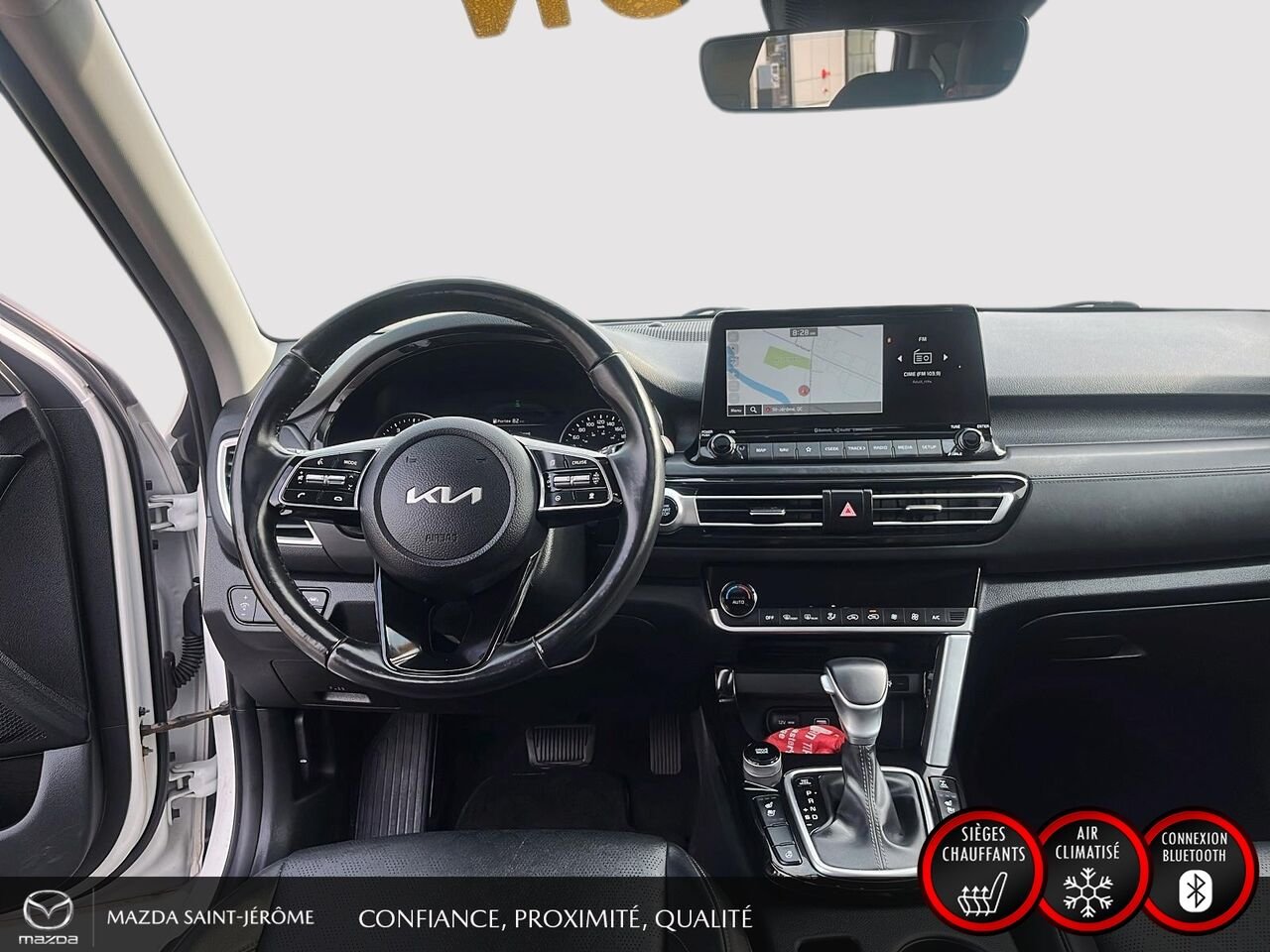 2023 Kia Seltos EX Premium | TOIT OUVRANT | CUIR SOFINO | NAVIGATION | SIÈGES ÉLECTRIQUES | AWD White Saint-Jérôme - photo #22
