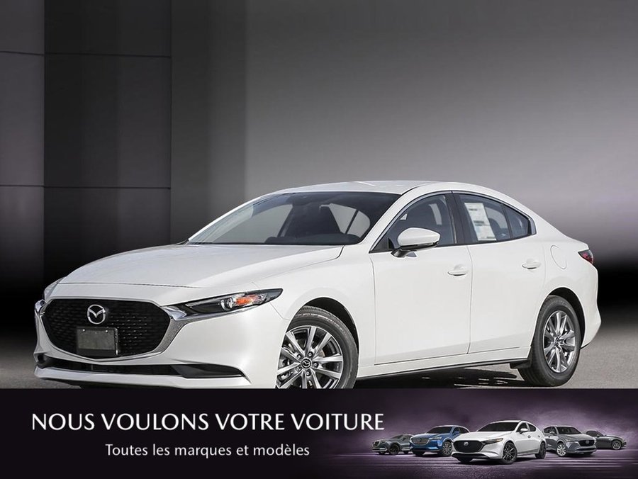Mazda Mazda3 2026 2026 Blanc neige nacré