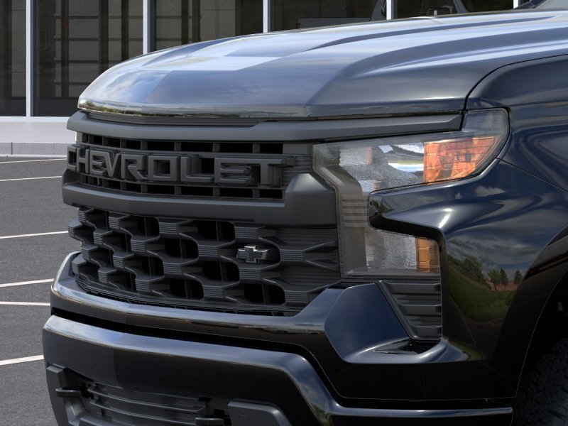 CHEVROLET SILVERADO 1500 Custom cabine multiplace 4RM 157 po 2026 Noir Sherbrooke - photo #12