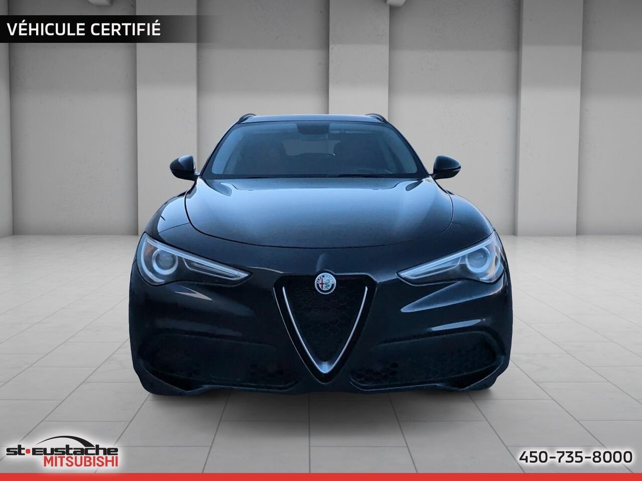 Alfa Romeo Stelvio 2018 Noir Saint-Eustache - photo #1