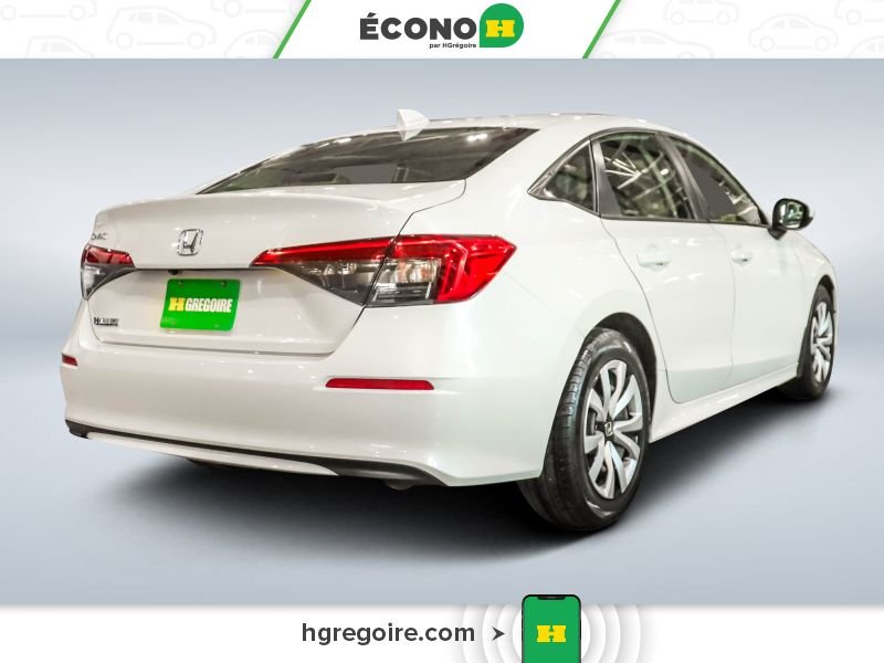 2022 Honda Civic White Laval - photo #7