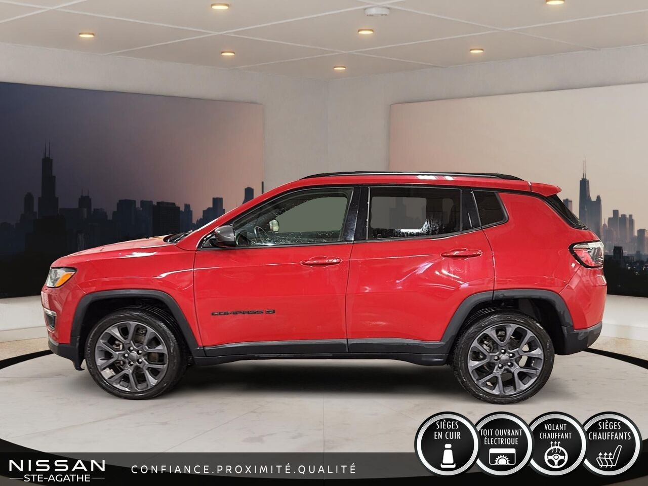 2021 Jeep Compass 80th Anniversary 4x4 Red Saint-Jérôme - photo #4