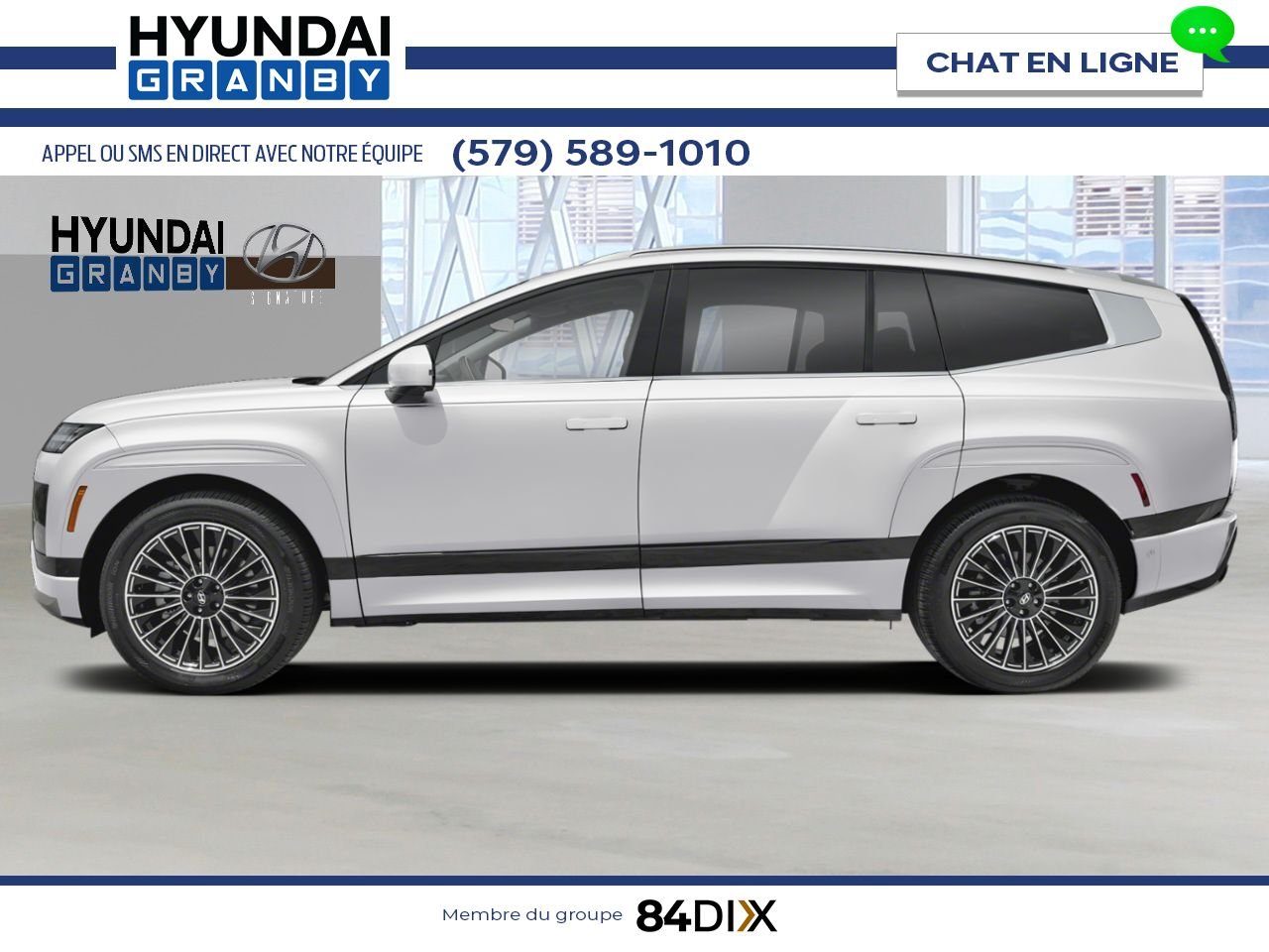 HYUNDAI IONIQ 9 2026 Blanc à thématique Serenity Granby - photo #2